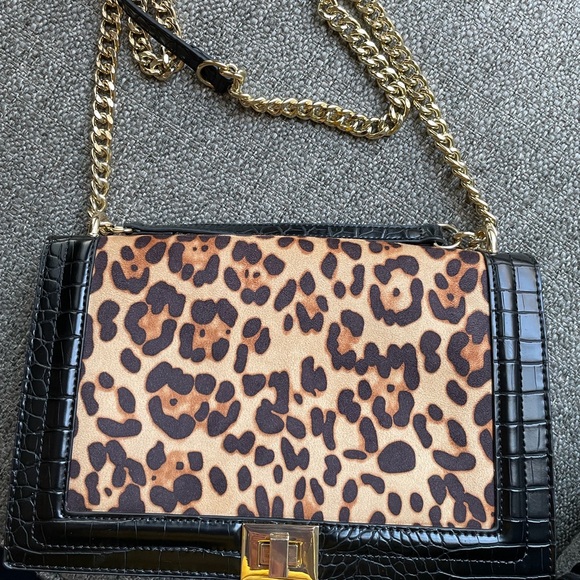 COPY - COPY - INC international  concepts  Leopard crossbody bag nwot - Picture 3 of 8